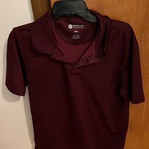 Men’s Medium Polo Maroon Haagar